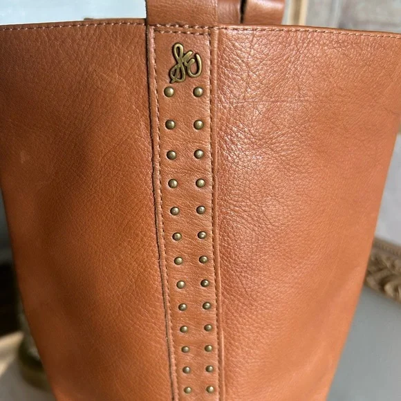 Sam Edelman, brown leather knee-high boots size 7 - Picture 12 of 16